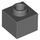LEGO Dark Stone Gray Kostka 1 x 1 x 0.7 (86996)