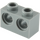 LEGO Dark Stone Gray Kostka 1 x 2 s 2 dírami (32000)
