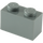 LEGO Dark Stone Gray Kostka 1 x 2 se spodní trubkou (3004 / 93792)