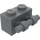 LEGO Dark Stone Gray Kostka 1 x 2 s Rukojeť (30236)