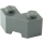 LEGO Dark Stone Gray Kostka 2 x 2 Facet (87620)