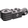 LEGO Dark Stone Gray Kostka 2 x 2 s osa otvorem, Vertikální Závěs Joint, a Fist (47431)