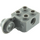 LEGO Dark Stone Gray Kostka 2 x 2 s otvorem, Polovina Rotation Joint Míč Vertikální (48171 / 48454)
