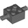 LEGO Dark Stone Gray Kostka 2 x 2 s Pins a Axlehole (30000 / 65514)