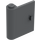 LEGO Dark Stone Gray Dveře 1 x 3 x 3 Levá s pevným pantem (3191 / 3193)