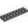 LEGO Dark Stone Gray Duplo Deska 2 x 8 (44524)