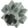 LEGO Dark Stone Gray Ozubené kolo s 8 Zuby Typ 1 (3647)