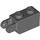 LEGO Dark Stone Gray Závěs Kostka 1 x 2 Zamykání s 2 Prsty (Vertikální Konec) (30365 / 54671)