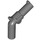 LEGO Dark Stone Gray Minifig Pistole Revolver (30132 / 88419)