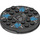 LEGO Dark Stone Gray Ninjago Spinner s Modrá Skulls (92547)