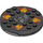 LEGO Dark Stone Gray Ninjago Spinner s oranžový Skulls (92547)
