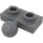 LEGO Dark Stone Gray Deska 1 x 2 s Middle Kulový kloub (14417)
