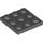 LEGO Dark Stone Gray Deska 3 x 3 (11212)