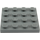 LEGO Dark Stone Gray Deska 4 x 4 (3031)