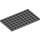 LEGO Dark Stone Gray Deska 6 x 10 (3033)