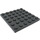 LEGO Dark Stone Gray Deska 6 x 6 (3958)