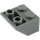 LEGO Dark Stone Gray Sklon 2 x 2 (45°) Převrácený s plochou distanční vložkou vespod (3660)