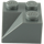 LEGO Dark Stone Gray Sklon 2 x 2 (45°) s Dvojitý Concave (Hrubý povrch) (3046 / 4723)