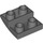 LEGO Dark Stone Gray Sklon 2 x 2 x 0.7 Zakřivený Převrácený (32803)