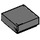 LEGO Dark Stone Gray Dlaždice 1 x 1 s Groove (3070 / 30039)