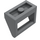 LEGO Dark Stone Gray Dlaždice 1 x 2 s Rukojeť (2432)