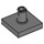 LEGO Dark Stone Gray Dlaždice 2 x 2 s Vertikální Kolík (2460 / 49153)