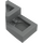 LEGO Dark Stone Gray Klín 1 x 2 Pravá (29119)