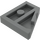LEGO Dark Stone Gray Klín Deska 2 x 2 Křídlo Levá (24299)