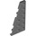 LEGO Dark Stone Gray Klín Deska 3 x 6 Křídlo Levá (54384)