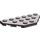 LEGO Dark Stone Gray Klín Deska 3 x 6 s 45º Rohy (2419 / 43127)
