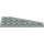 LEGO Dark Stone Gray Klín Deska 3 x 8 Křídlo Levá (50305)