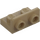 LEGO Tmavě žlutohnědá Konzola 1 x 2 s 1 x 2 Nahoru (99780)