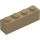 LEGO Tmavě žlutohnědá Kostka 1 x 4 (3010 / 6146)