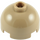 LEGO Dark Tan Kostka 2 x 2 Kulatá s Dome Horní (bezpečnostní čep, držák nápravy) (3262 / 30367)