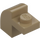 LEGO Tmavě žlutohnědá Sklon 1 x 2 x 1.3 Zakřivený s Deska (6091 / 32807)