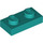 LEGO Dark Turquoise Deska 1 x 2 (3023 / 28653)