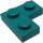 LEGO Dark Turquoise Deska 2 x 2 Roh (2420)