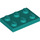 LEGO Dark Turquoise Deska 2 x 3 (3021)