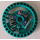 LEGO Dark Turquoise Technic Disk 5 x 5 s Grab RoboRider Talisman (32363)