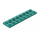 LEGO Dark Turquoise Technic Deska 2 x 8 s dírami (3738)