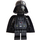 LEGO Darth Vader s Bílá Hlava a Stretchable Plášť s Printed Zpět Minifigurka