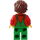 LEGO Zemědělec s Červená Plaid Košile a Zelená Overall Minifigurka