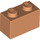 LEGO Flesh Brick 1 x 2 se spodní trubkou (3004 / 93792)