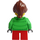 LEGO Girl s Bright Green Jacket Minifigurka