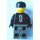 LEGO Goalkeeper s Red a Black Trup, &quot;1&quot; Minifigurka