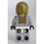 LEGO Šedá Squadron Pilot Minifigurka