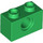 LEGO Green Kostka 1 x 2 s otvorem (3700)