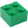 LEGO Green Kostka 2 x 2 (3003 / 6223)