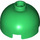 LEGO Green Kostka 2 x 2 Kulatá s Dome Horní (dutý čep, držák nápravy) (3262 / 30367)