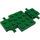 LEGO Green Auto Základna 7 x 4 x 0.7 (2441 / 68556)